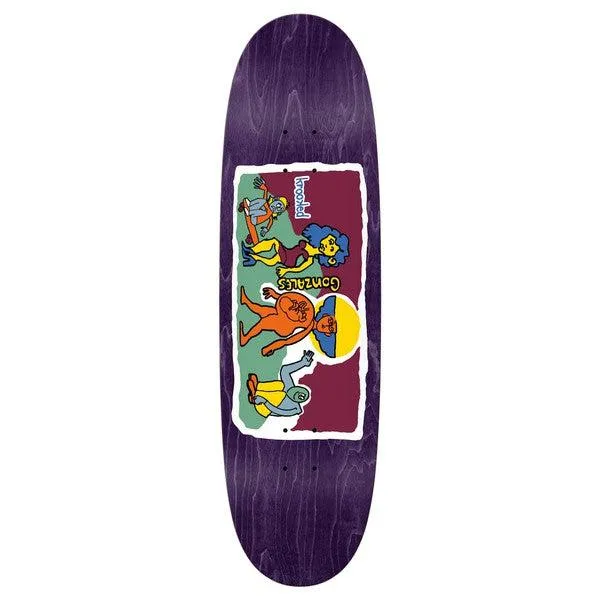 Krooked Skateboards Mark Gonzales Gonz Stroll Shaped Deck 9.1