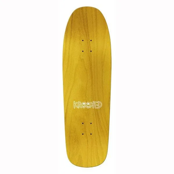 Krooked Skateboards Team Mermaid Shaped Deck 9.81