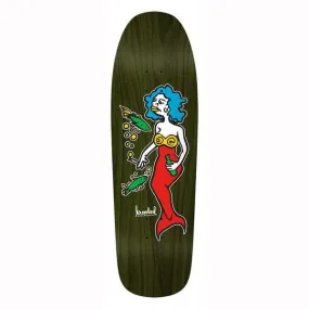 Krooked Skateboards Team Mermaid Shaped Deck 9.81