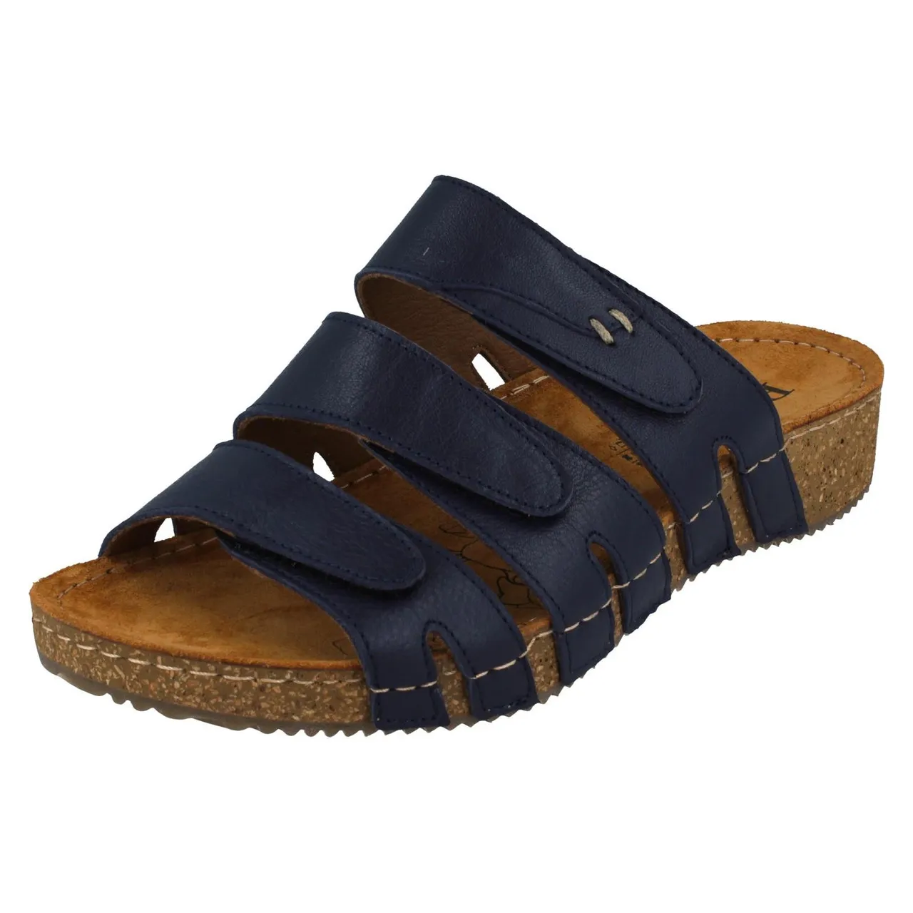 Ladies Padders Casual Mules With Adjustable Straps - Atlanta