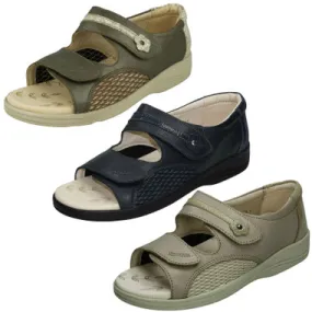 Ladies Padders Open Toe Sandals Graceful