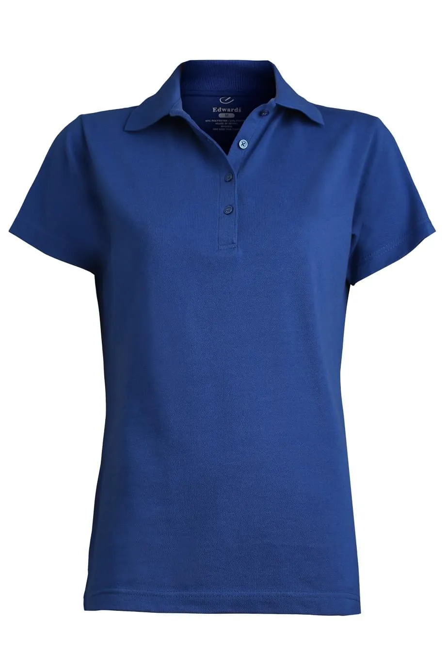 Ladies' Pique Polo - Royal Blue