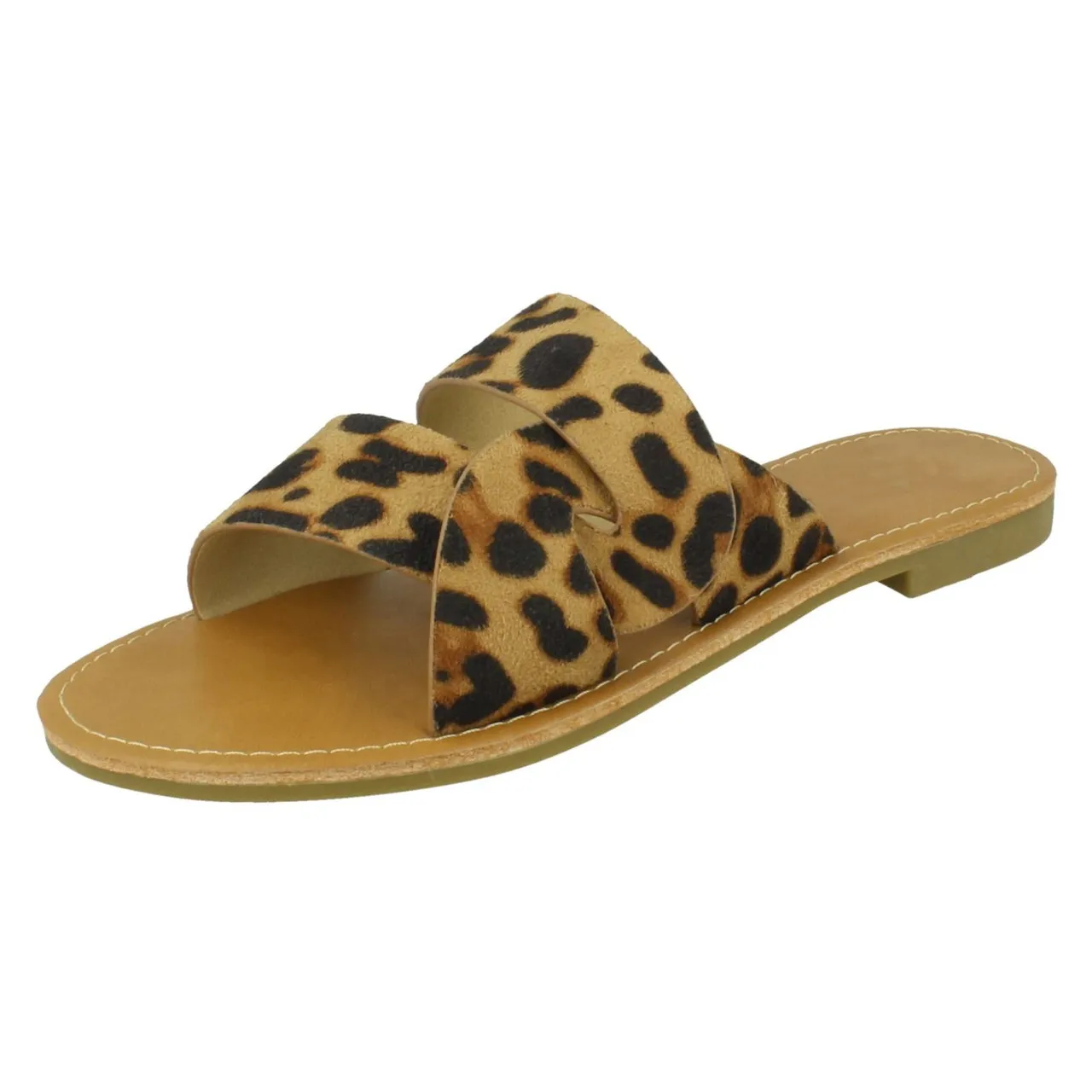 Ladies Savannah Wide Fit Mules F0R0386