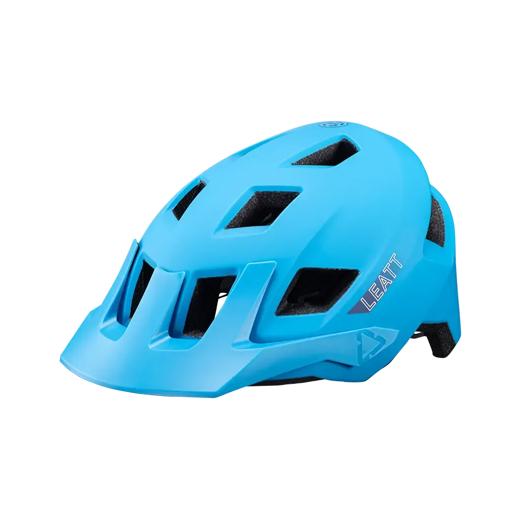 Leatt AllMtn 1.0 MTB Helmet - Cyan - 2024