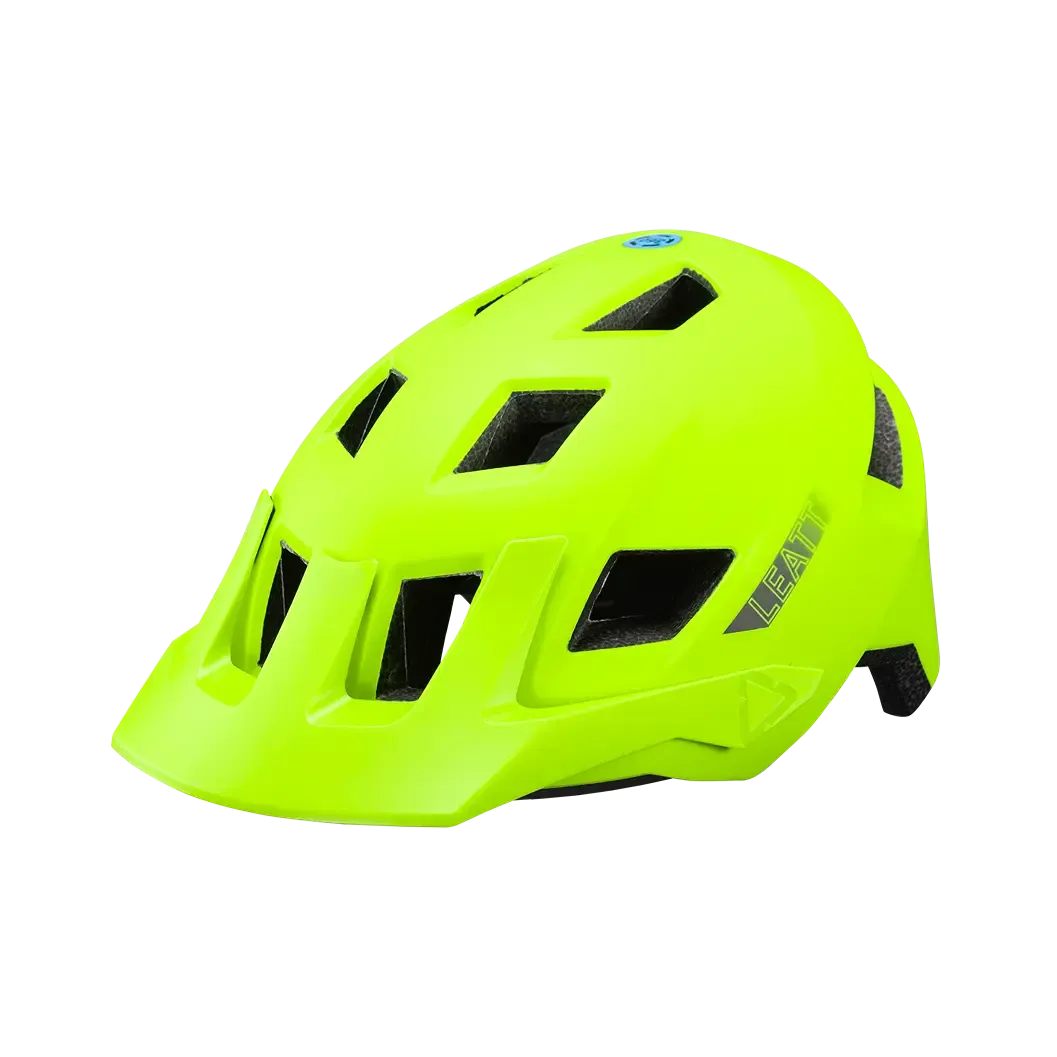 Leatt AllMtn 1.0 MTB Helmet - Lime - 2024