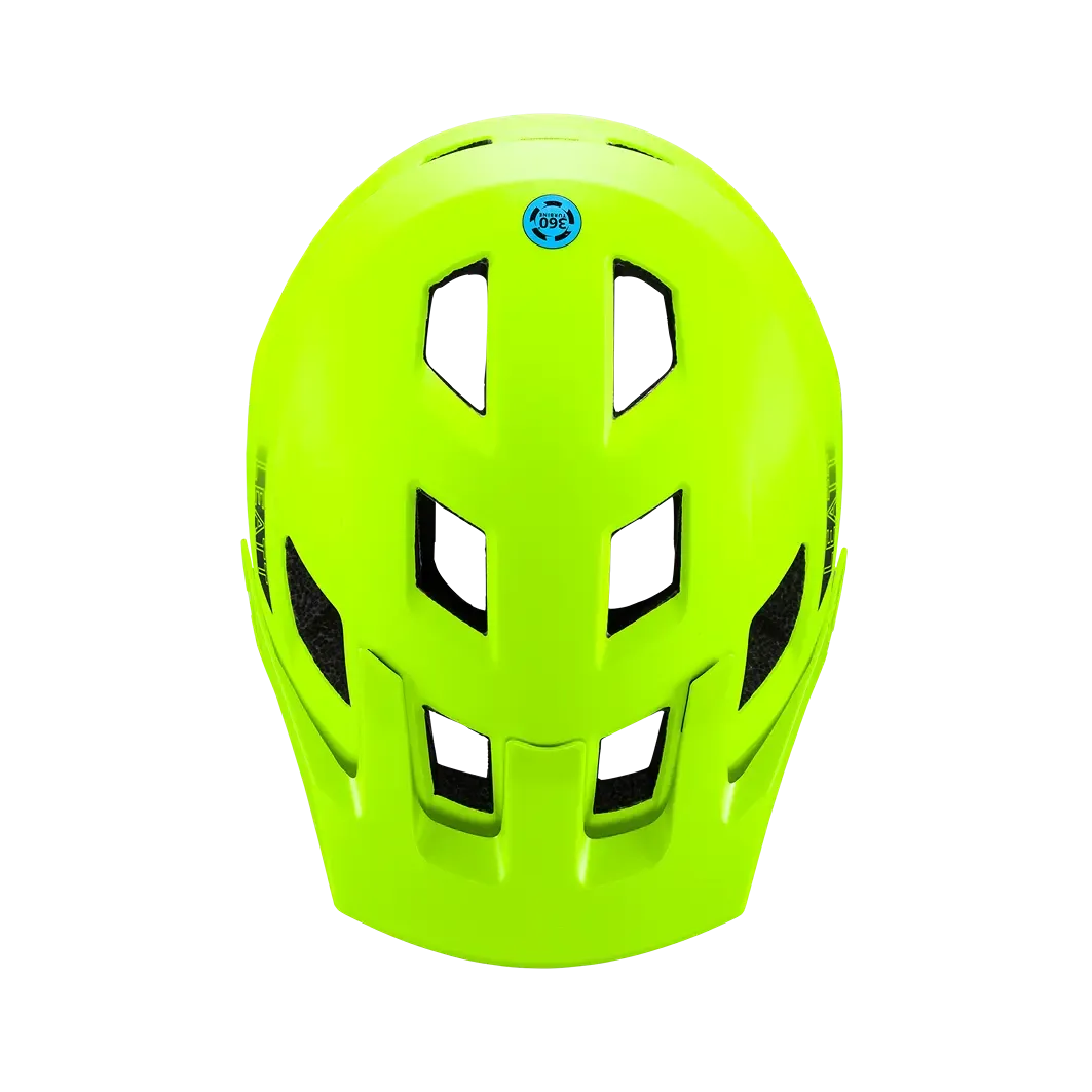 Leatt AllMtn 1.0 MTB Helmet - Lime - 2024