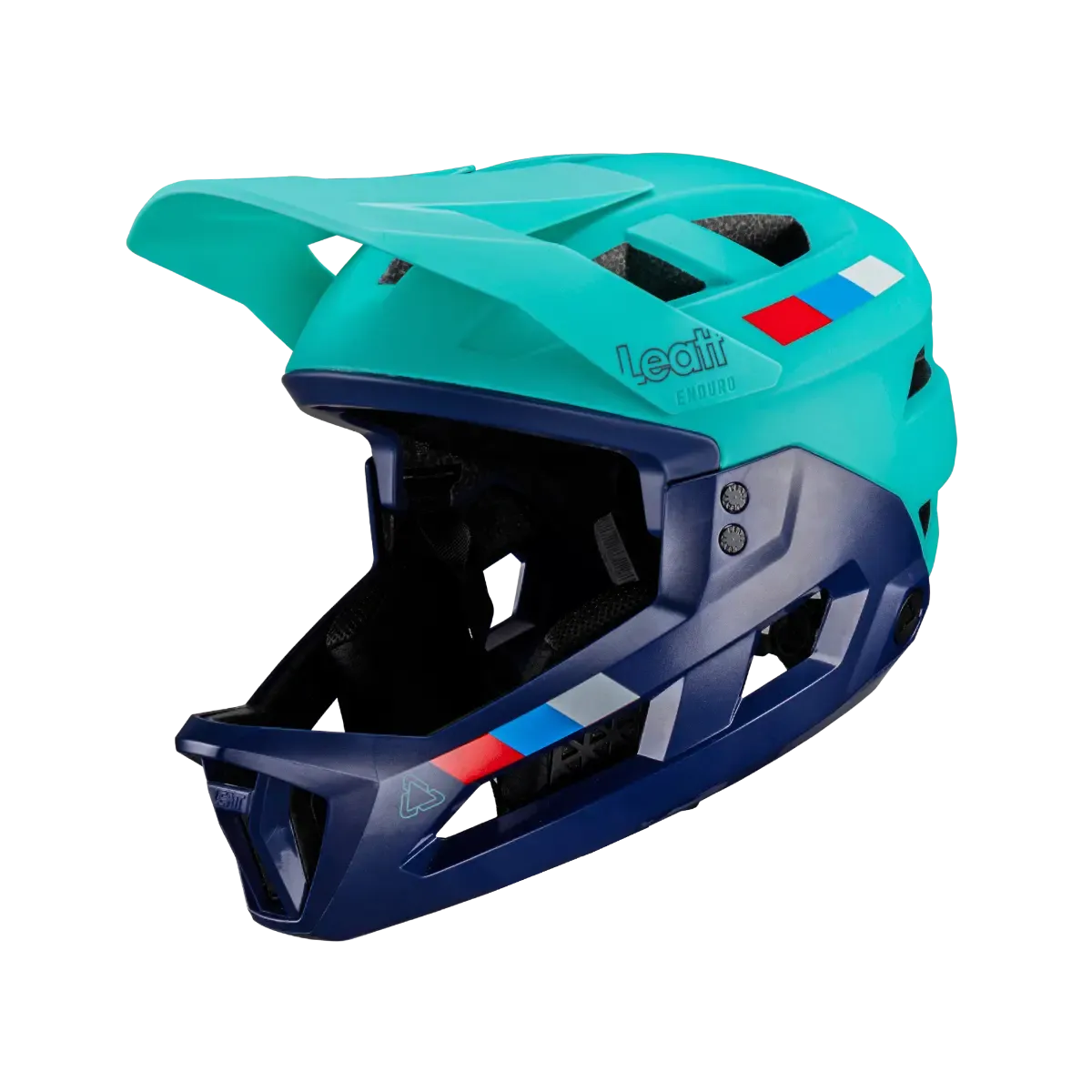 Leatt MTB Enduro 2.0 Full Face Helmet - Junior - Aqua - 2024