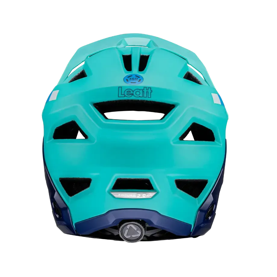 Leatt MTB Enduro 2.0 Full Face Helmet - Junior - Aqua - 2024