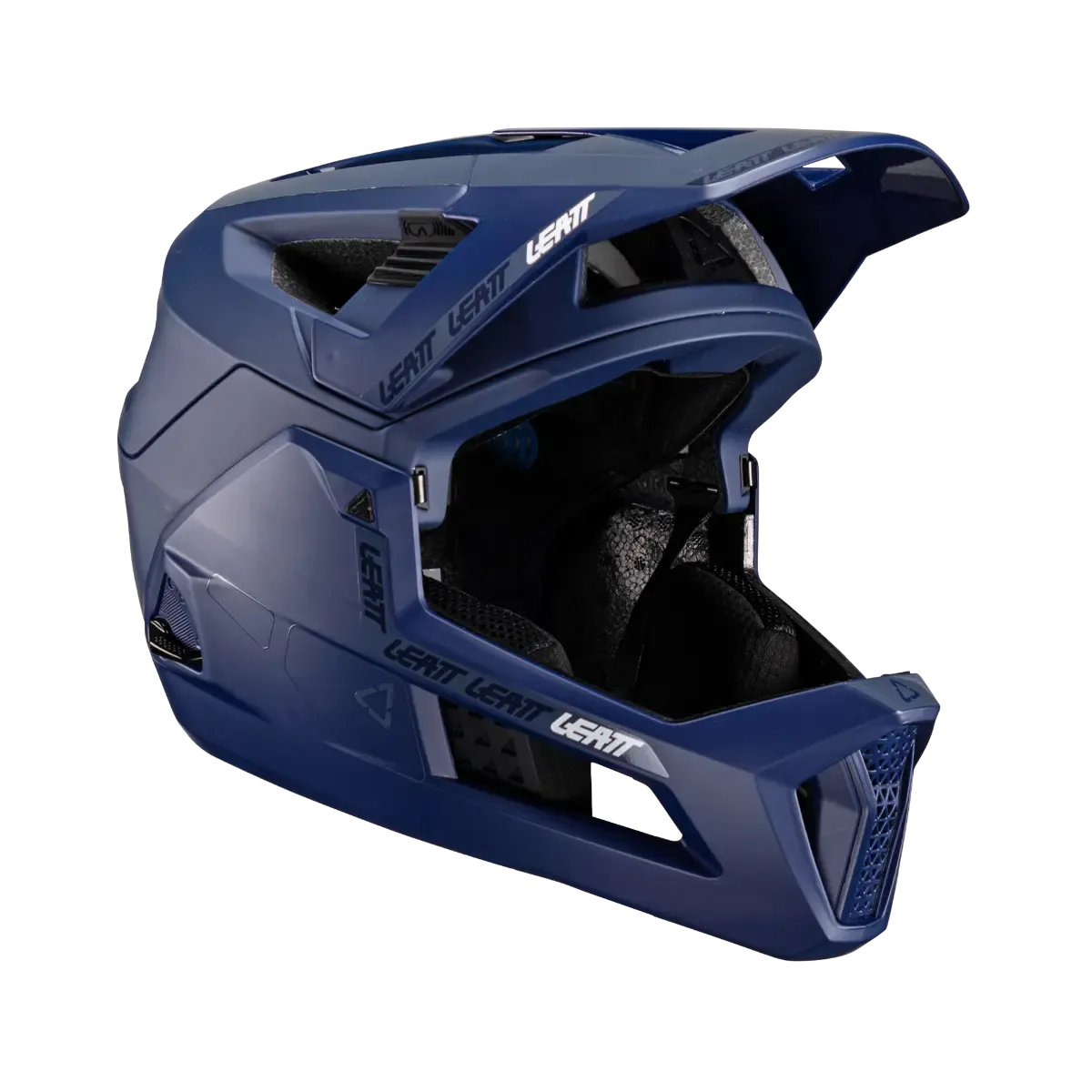 Leatt MTB Enduro 4.0 Full Face Helmet - Blue - 2024