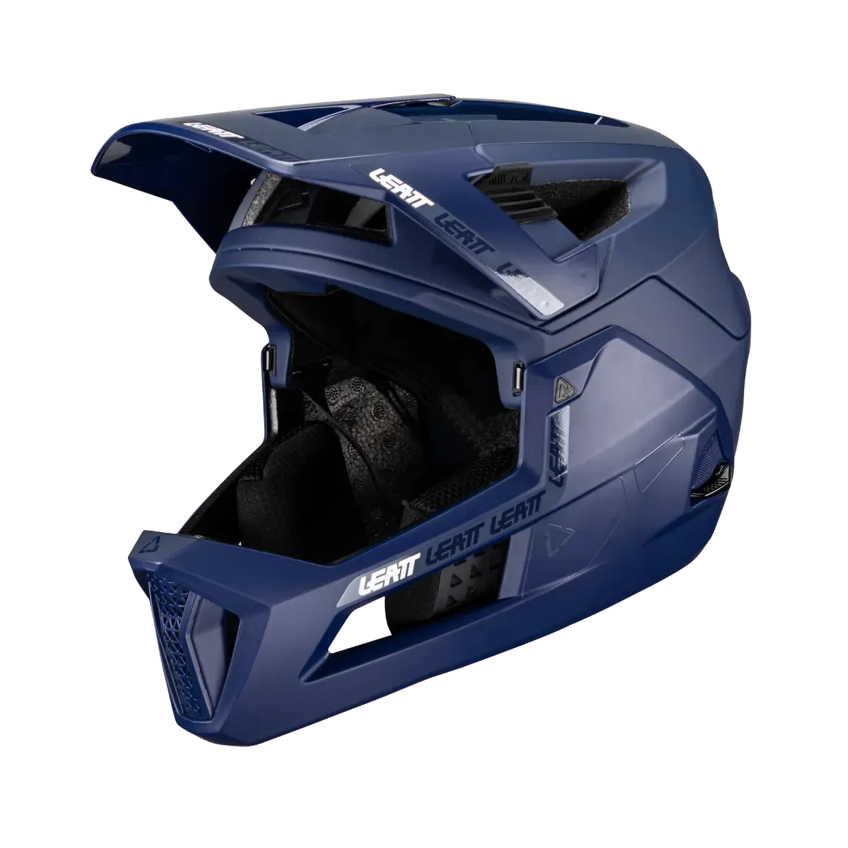 Leatt MTB Enduro 4.0 Full Face Helmet - Blue - 2024