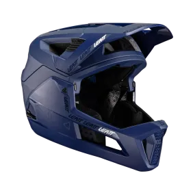 Leatt MTB Enduro 4.0 Full Face Helmet - Blue - 2024