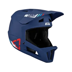 Leatt MTB Gravity 1.0 Full Face Helmet - Blue - 2024