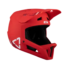 Leatt MTB Gravity 1.0 Full Face Helmet - Red - 2024