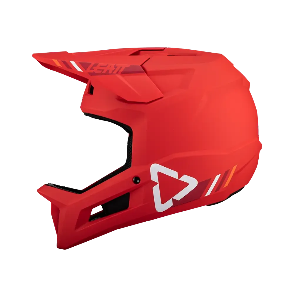 Leatt MTB Gravity 1.0 Full Face Helmet - Red - 2024