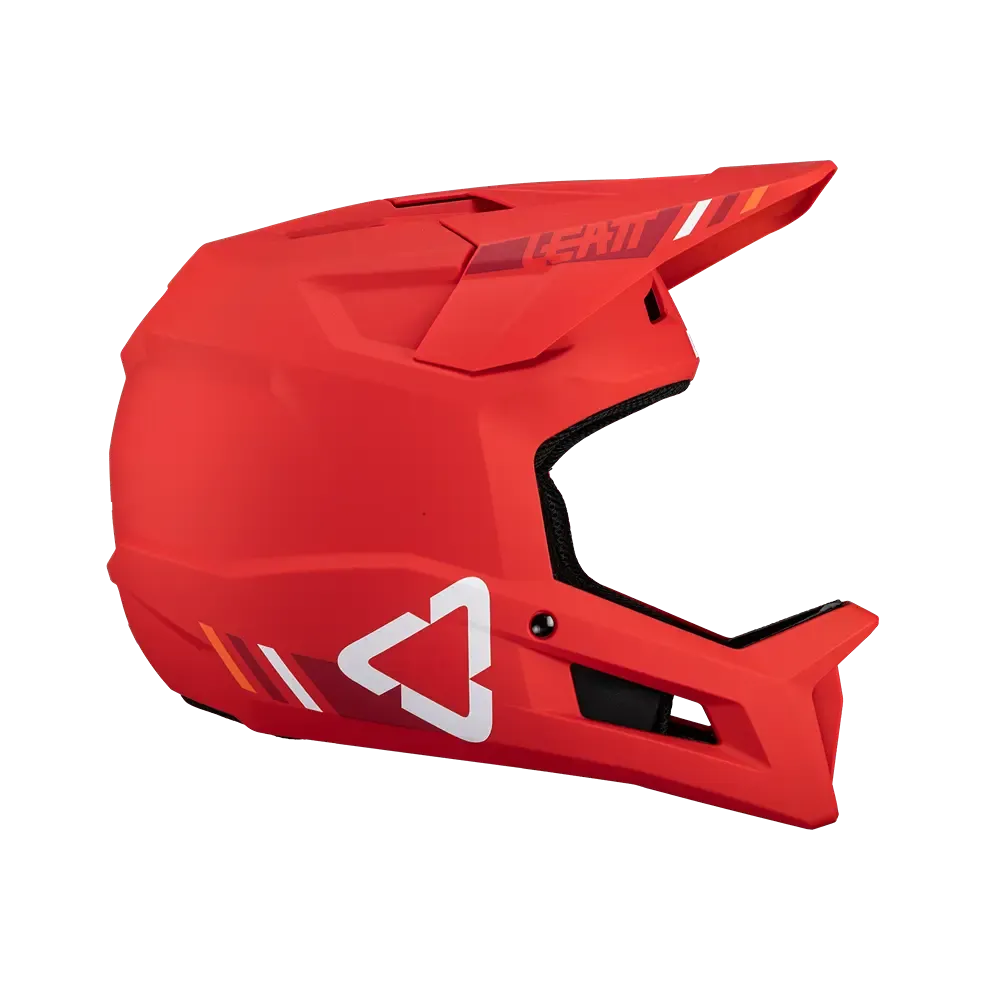 Leatt MTB Gravity 1.0 Full Face Helmet - Red - 2024