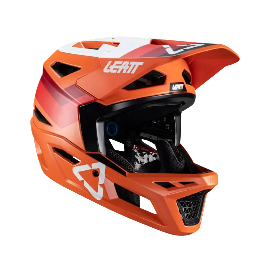 Leatt MTB Gravity 4.0 Full Face Helmet - Flame - 2024