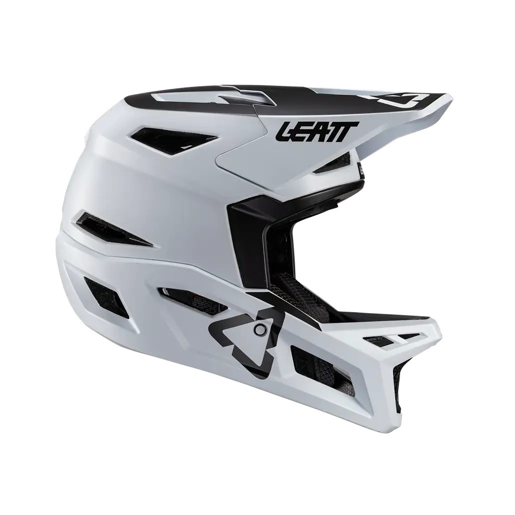 Leatt MTB Gravity 4.0 Full Face Helmet - White - 2024