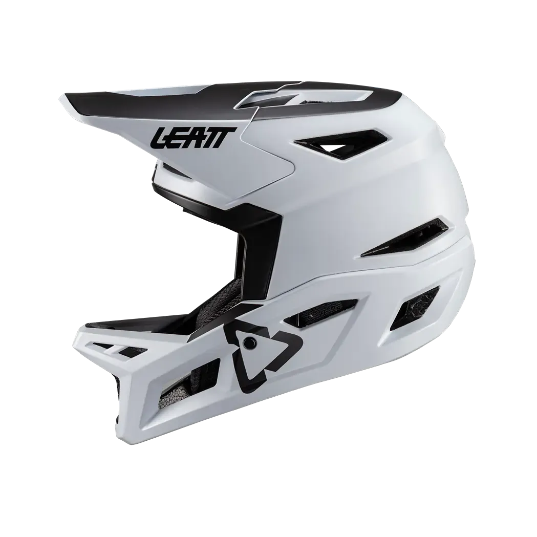 Leatt MTB Gravity 4.0 Full Face Helmet - White - 2024