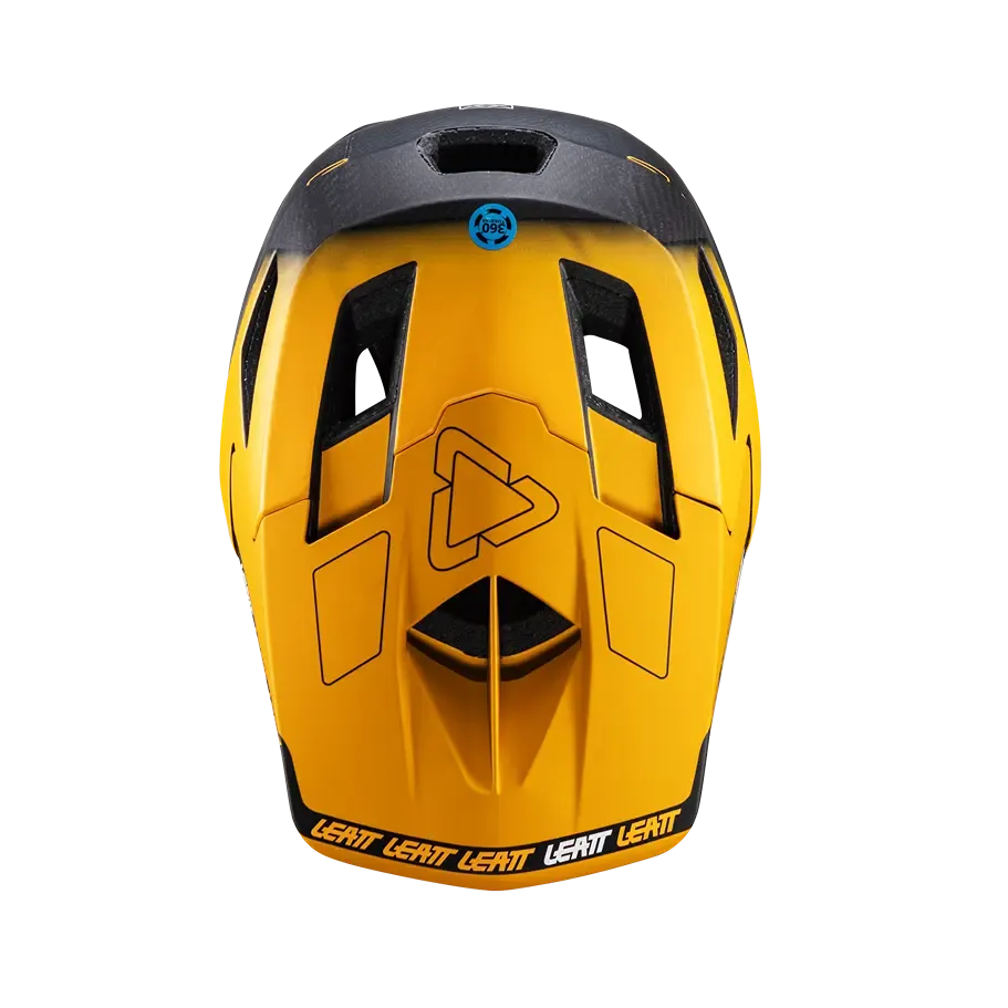 Leatt MTB Gravity 6.0 Carbon Full Face Helmet - Gold - 2024