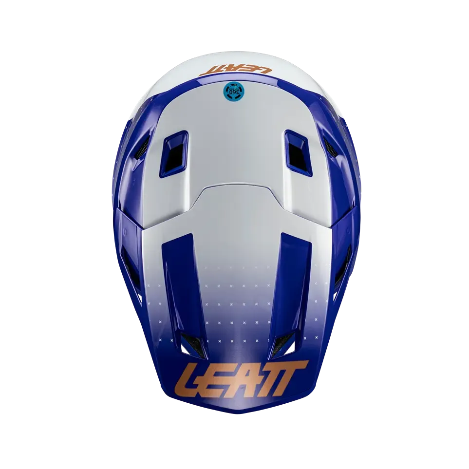 Leatt MTB Gravity 8.0 Full Face Helmet - UltraBlue - 2024