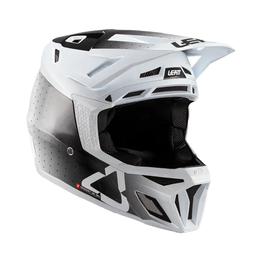 Leatt MTB Gravity 8.0 Full Face Helmet - White - 2024