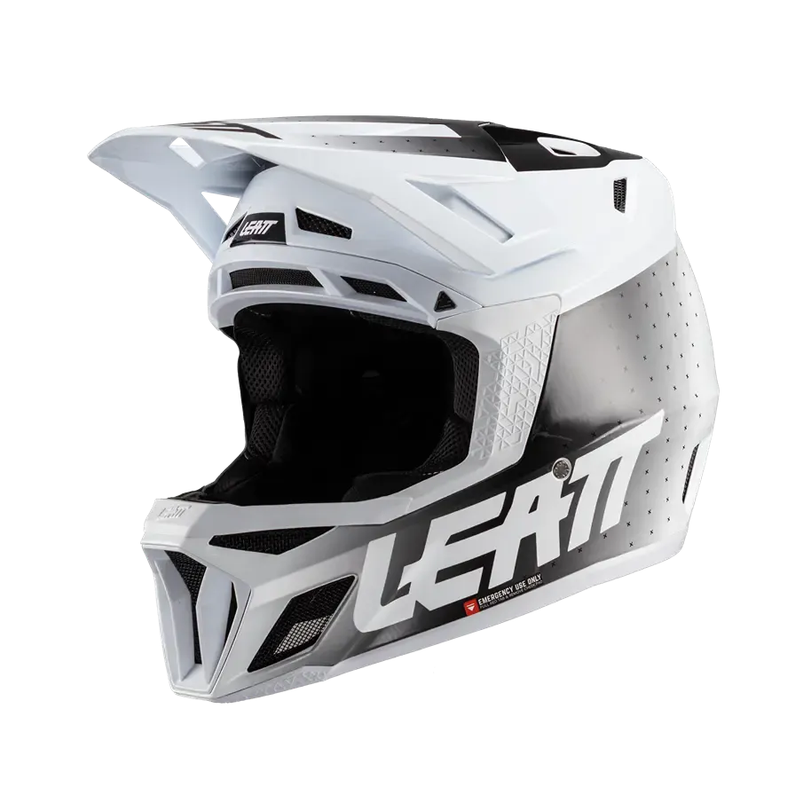 Leatt MTB Gravity 8.0 Full Face Helmet - White - 2024