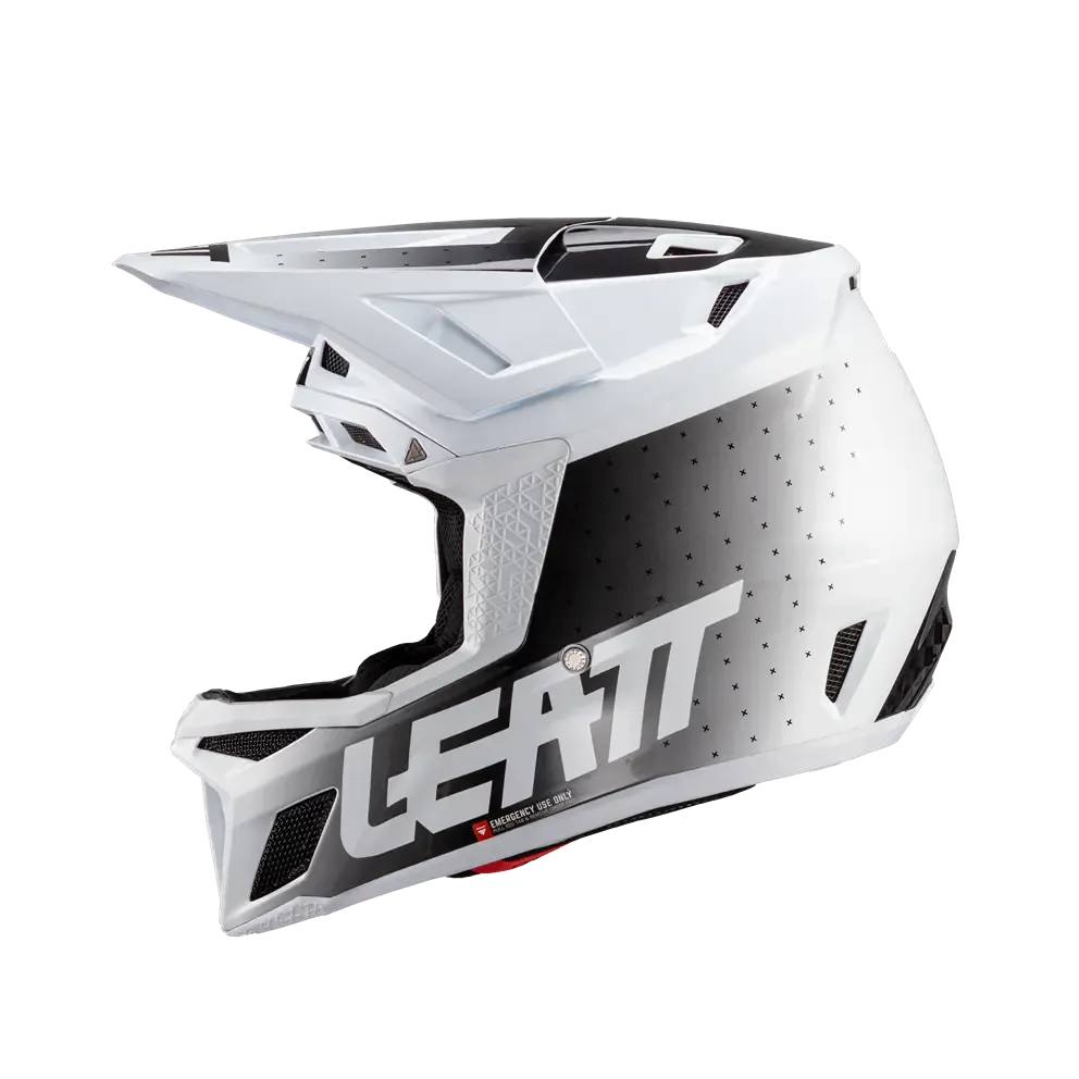 Leatt MTB Gravity 8.0 Full Face Helmet - White - 2024