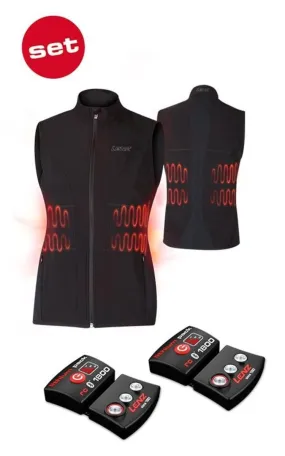 Lenz Heat Vest 1.0 for Women w/ rcB 1800 Battery Packs