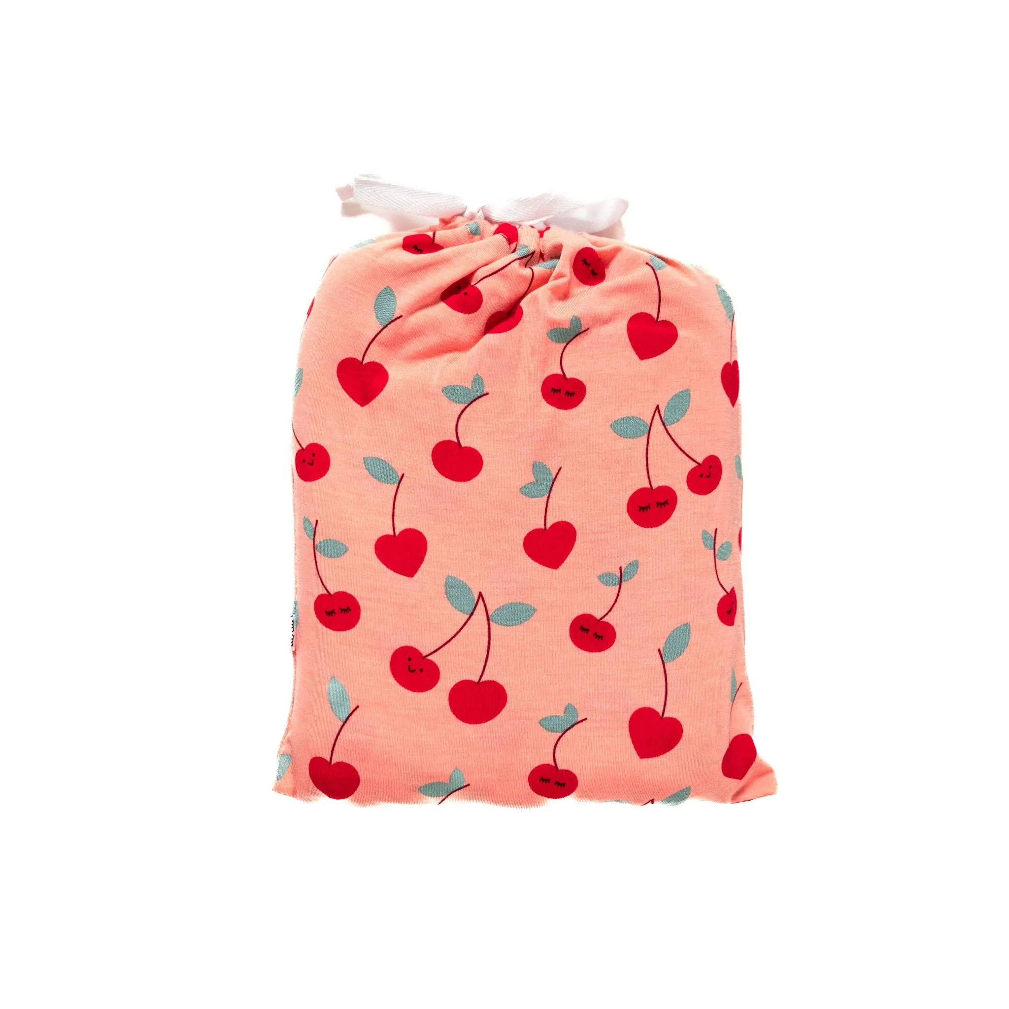 Little Sleepies Cherry on Top Bamboo Viscose Fitted Crib Sheet