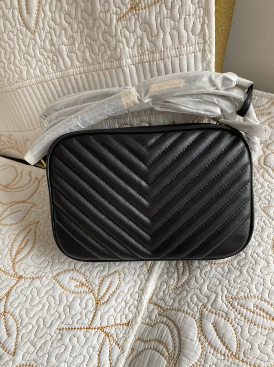 LOU CAMERA BAG IN QUILTED LEATHER (More Colors)