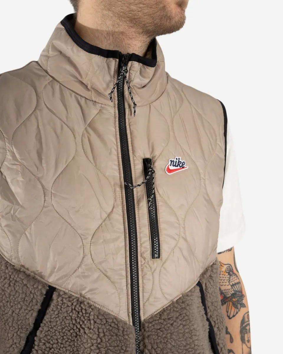 M NSW HE VEST INSL WINTER - Mystic Stone/Olive