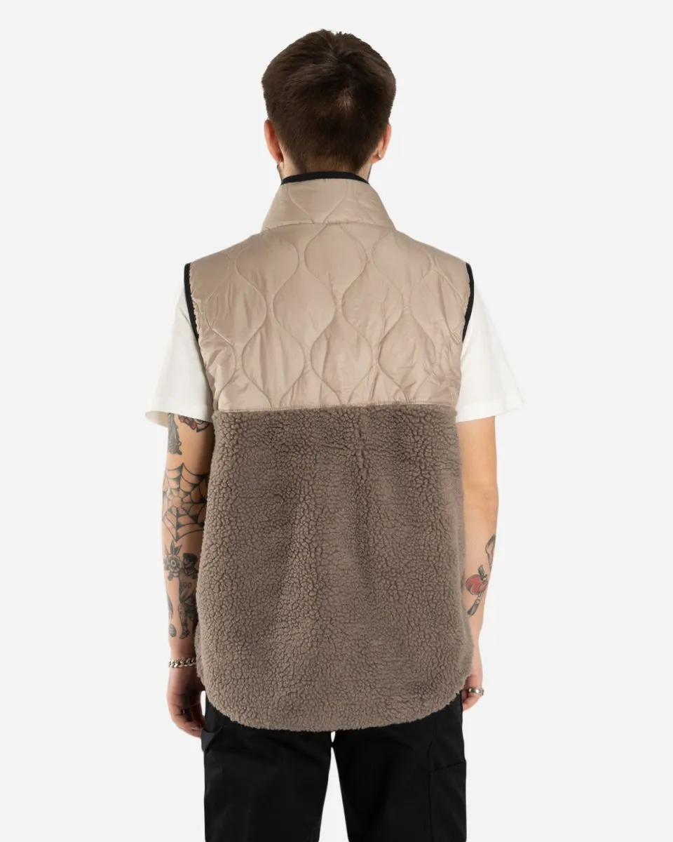 M NSW HE VEST INSL WINTER - Mystic Stone/Olive