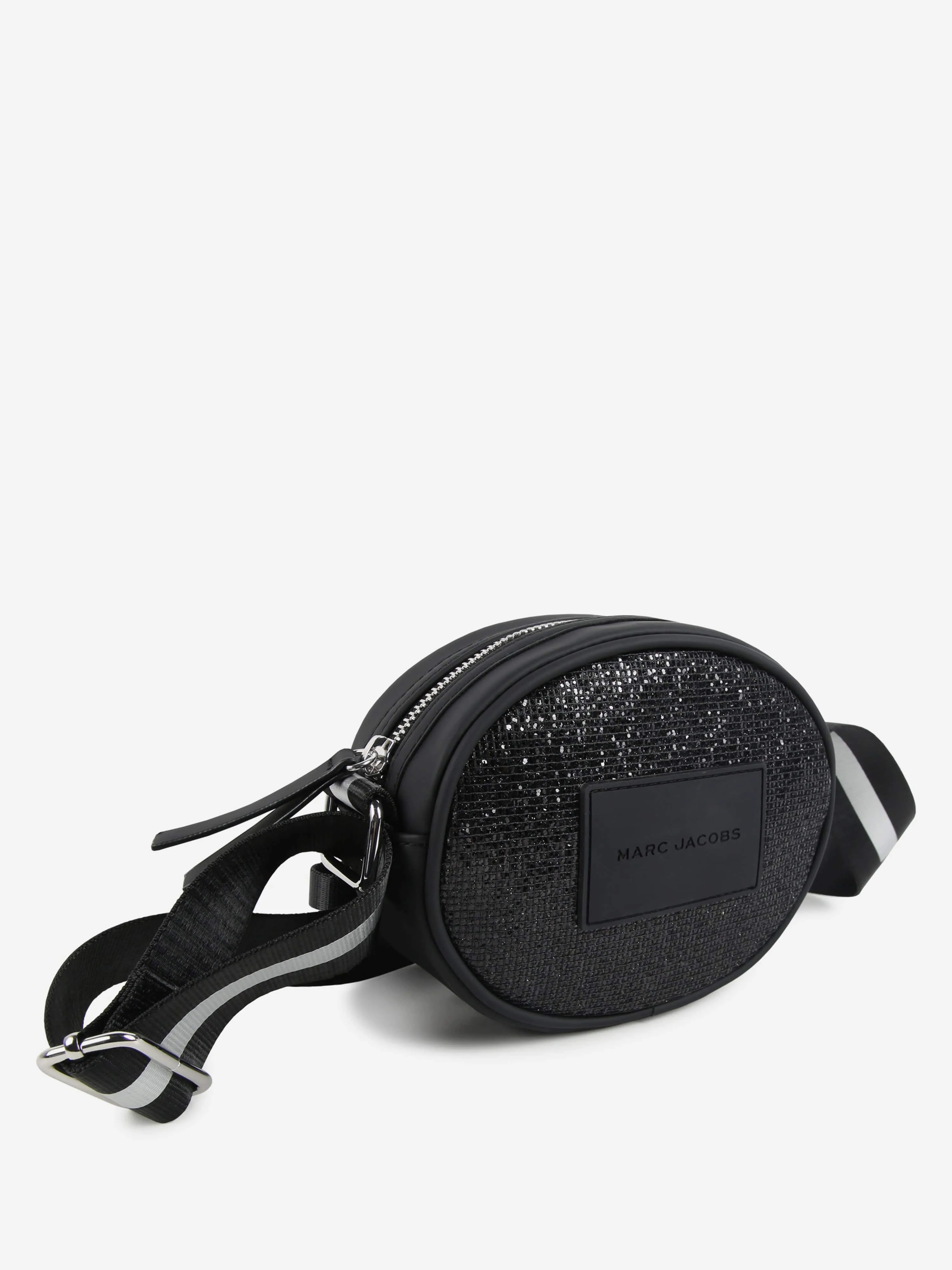 MARC JACOBS Girls Diamante Crossbody Bag in Black (16.5cm)