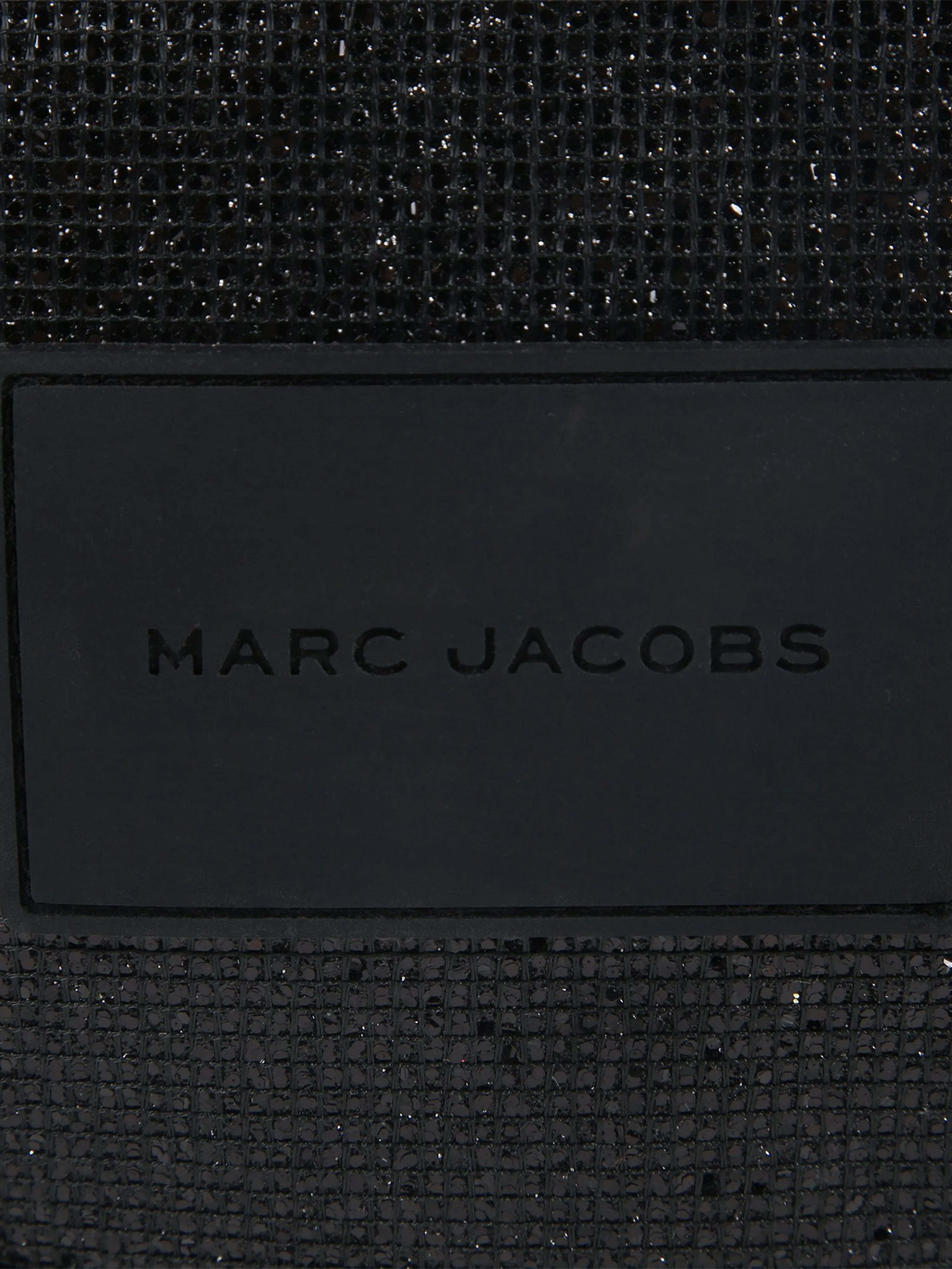 MARC JACOBS Girls Diamante Crossbody Bag in Black (16.5cm)