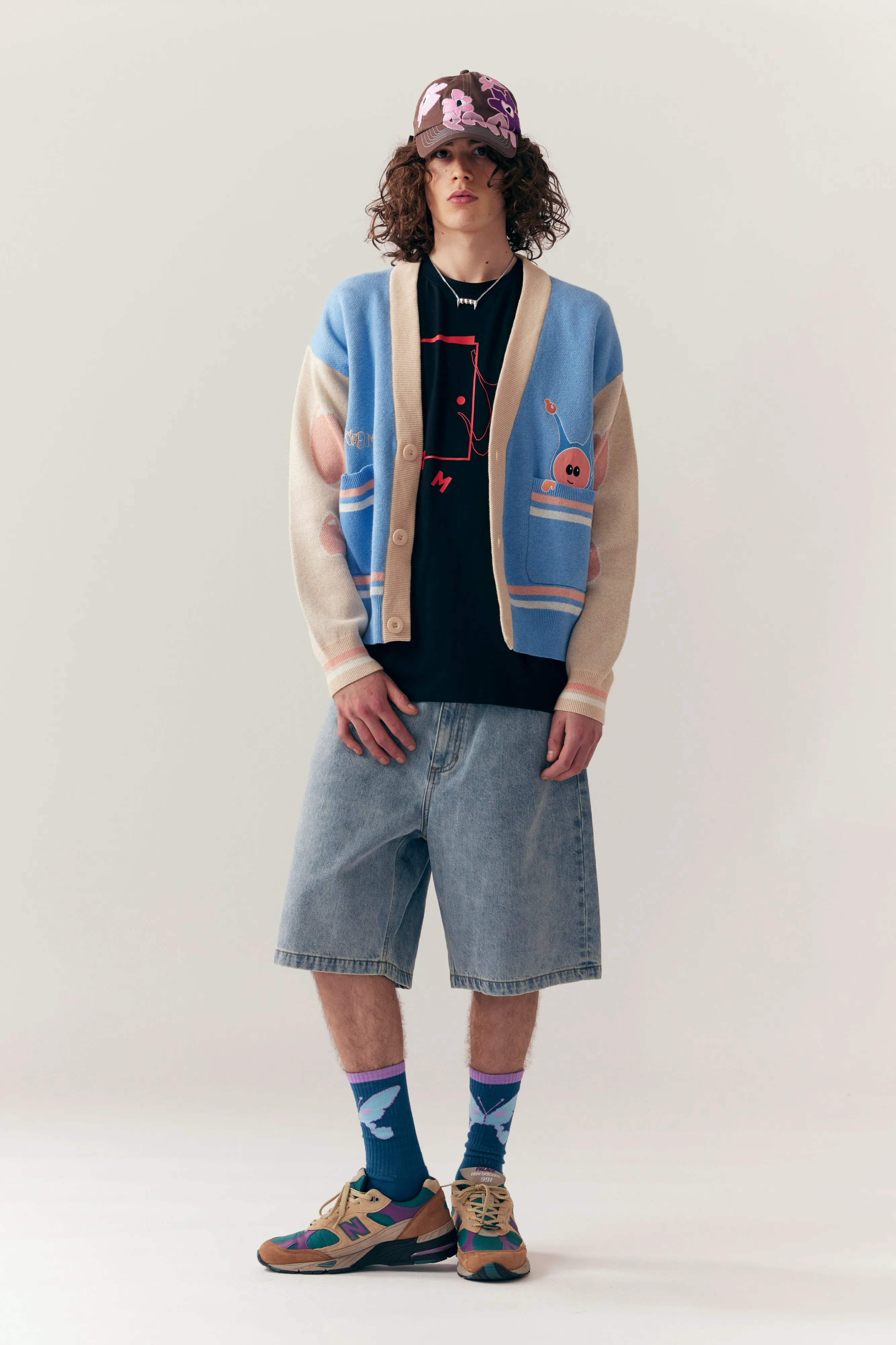 MARPI VARSITY KNIT CARDIGAN