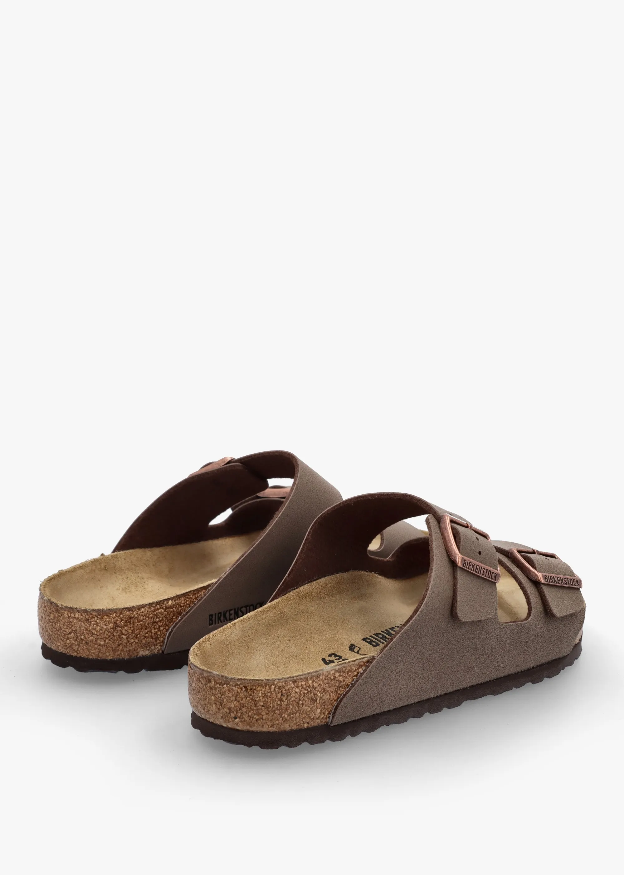 Men's Arizona Birko-Flor Mocca Two Bar Mules