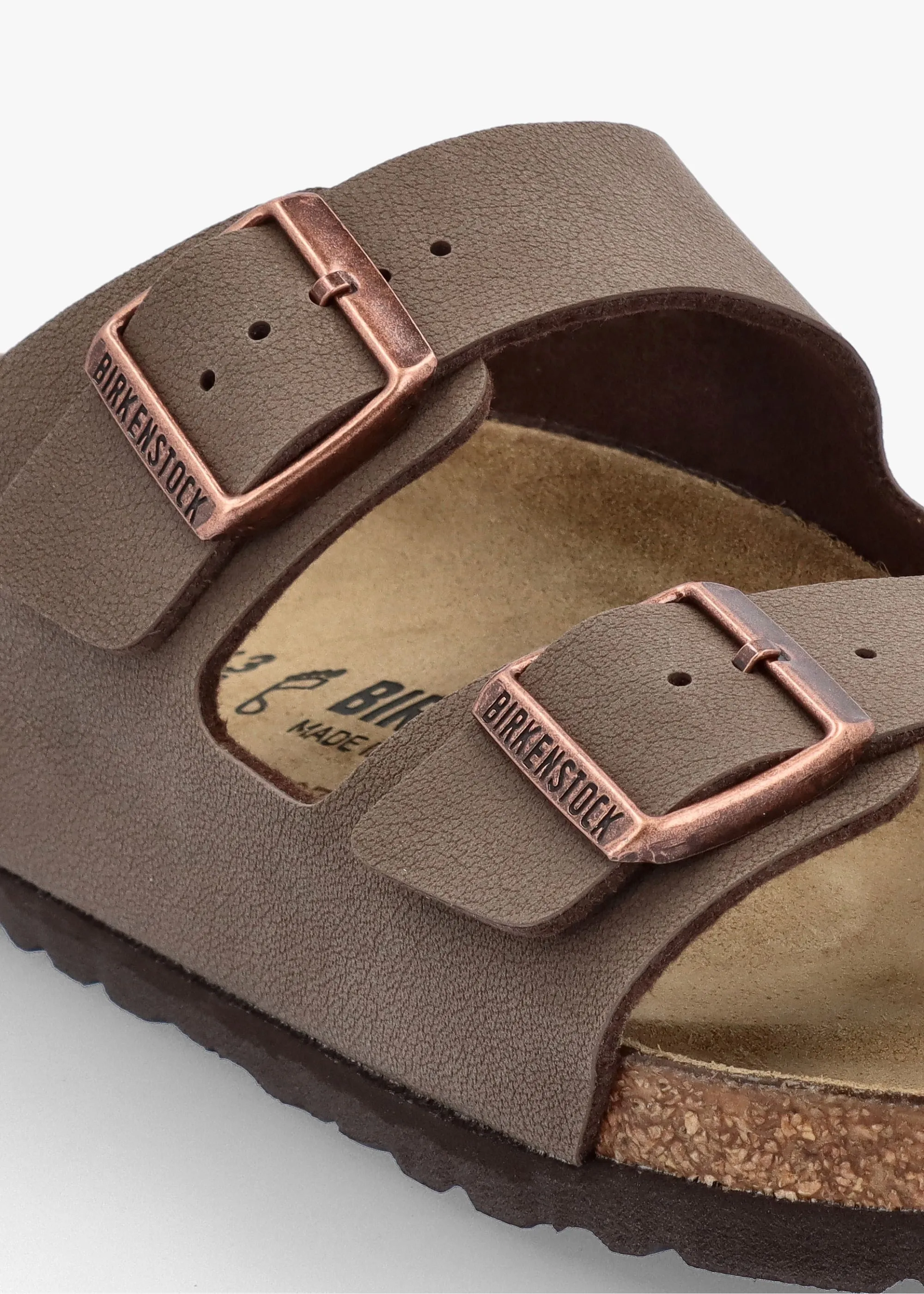 Men's Arizona Birko-Flor Mocca Two Bar Mules