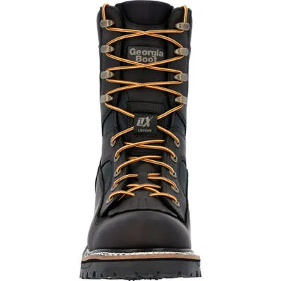 Men's Georgia Logger Waterproof Lace Up Work Boot #GB00618