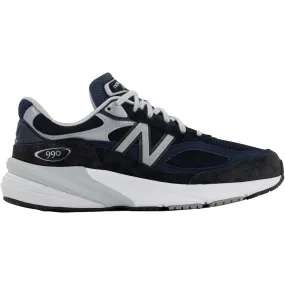 Men's New Balance M990NV6 Navy/White Suede/Mesh