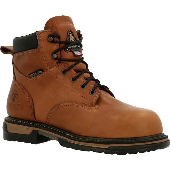 Men's Rocky IronClad Steel Toe Waterproof Work Boot #RKK0330-C