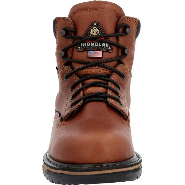 Men's Rocky IronClad USA Made Waterproof Work Boot #RKK0361