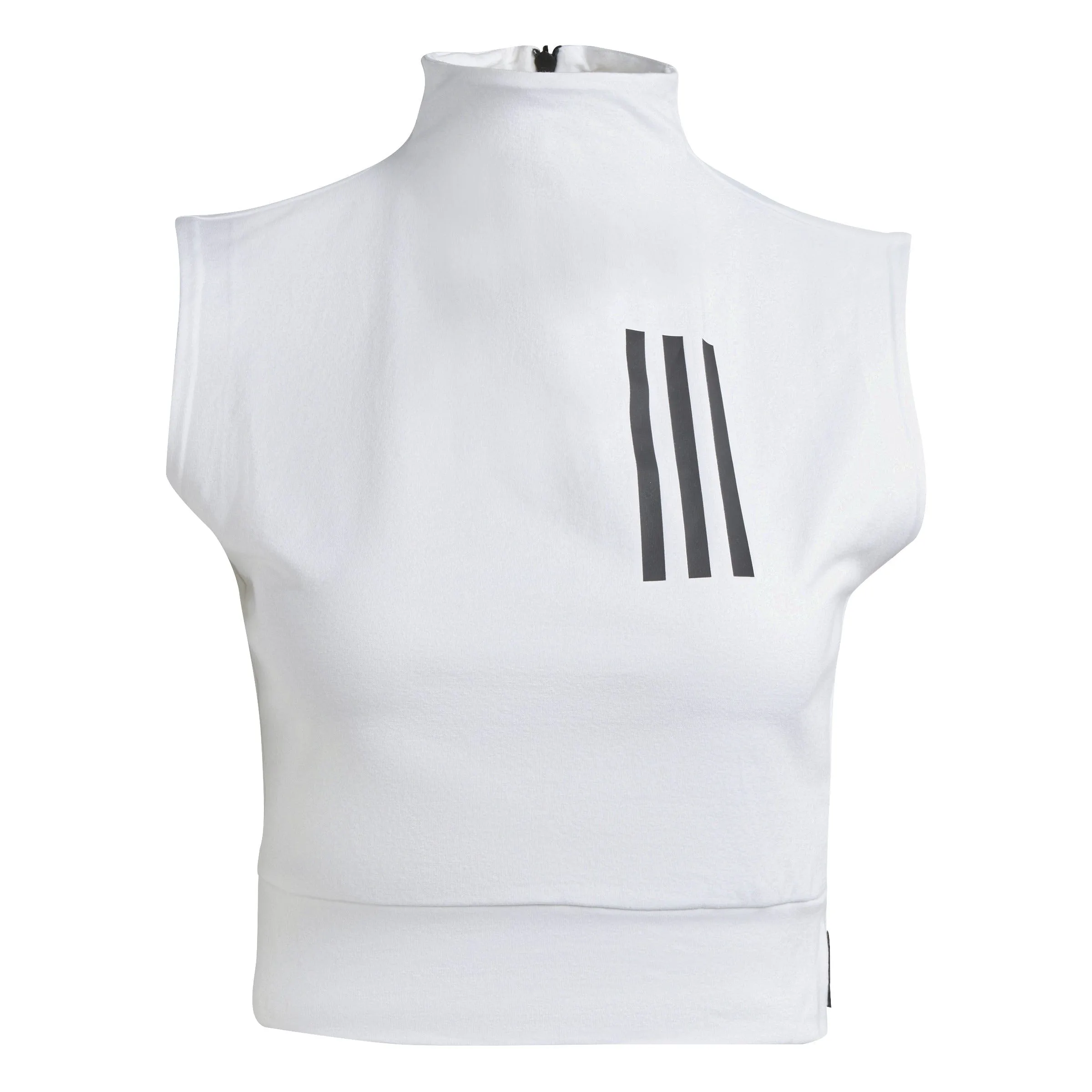 MISSION VICTORY SLEEVELESS CROPPED TOP