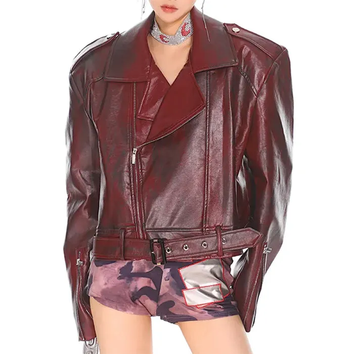 Model Behavior 90s Style Moto Jacket