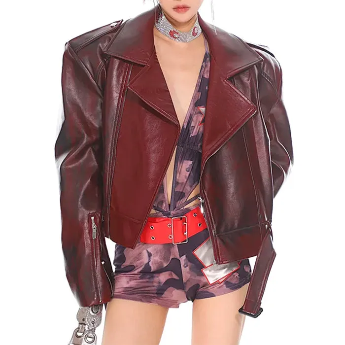 Model Behavior 90s Style Moto Jacket