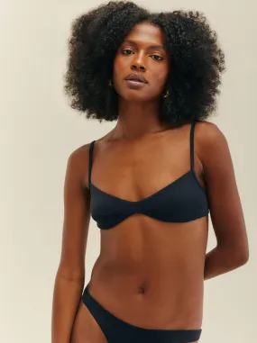 Monica Bikini Top - Black