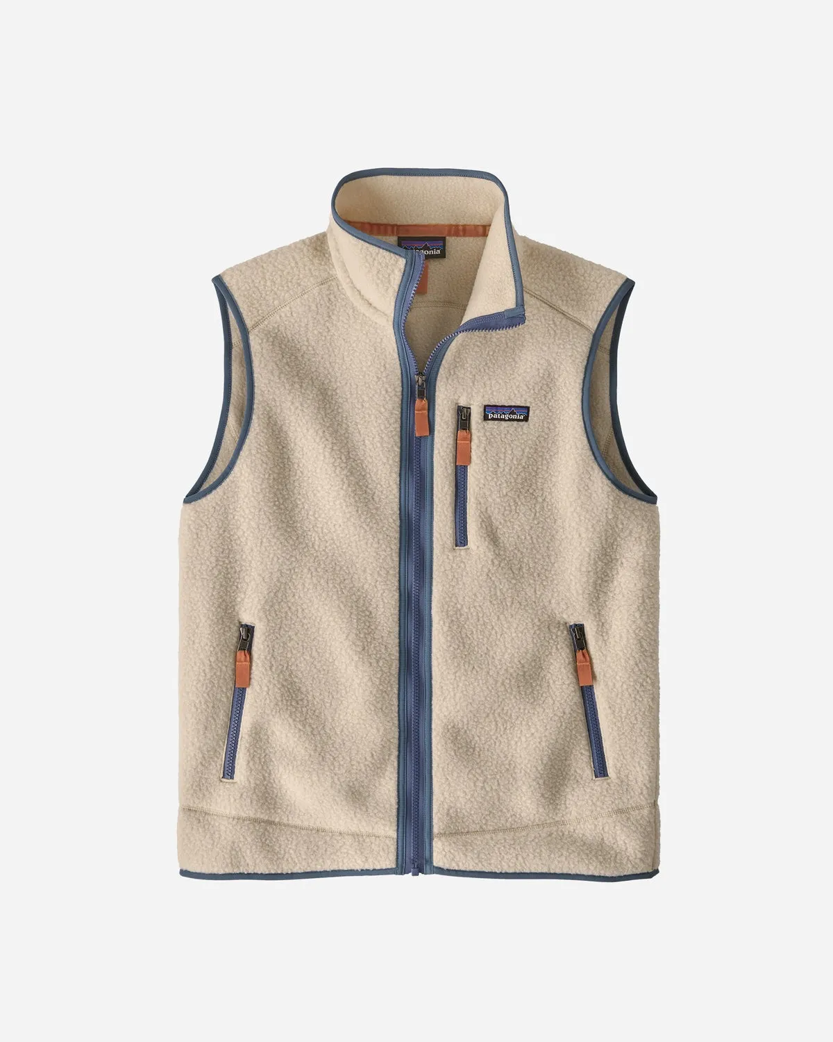 M's Retro Pile Vest - Dark Natural /Utility Blue