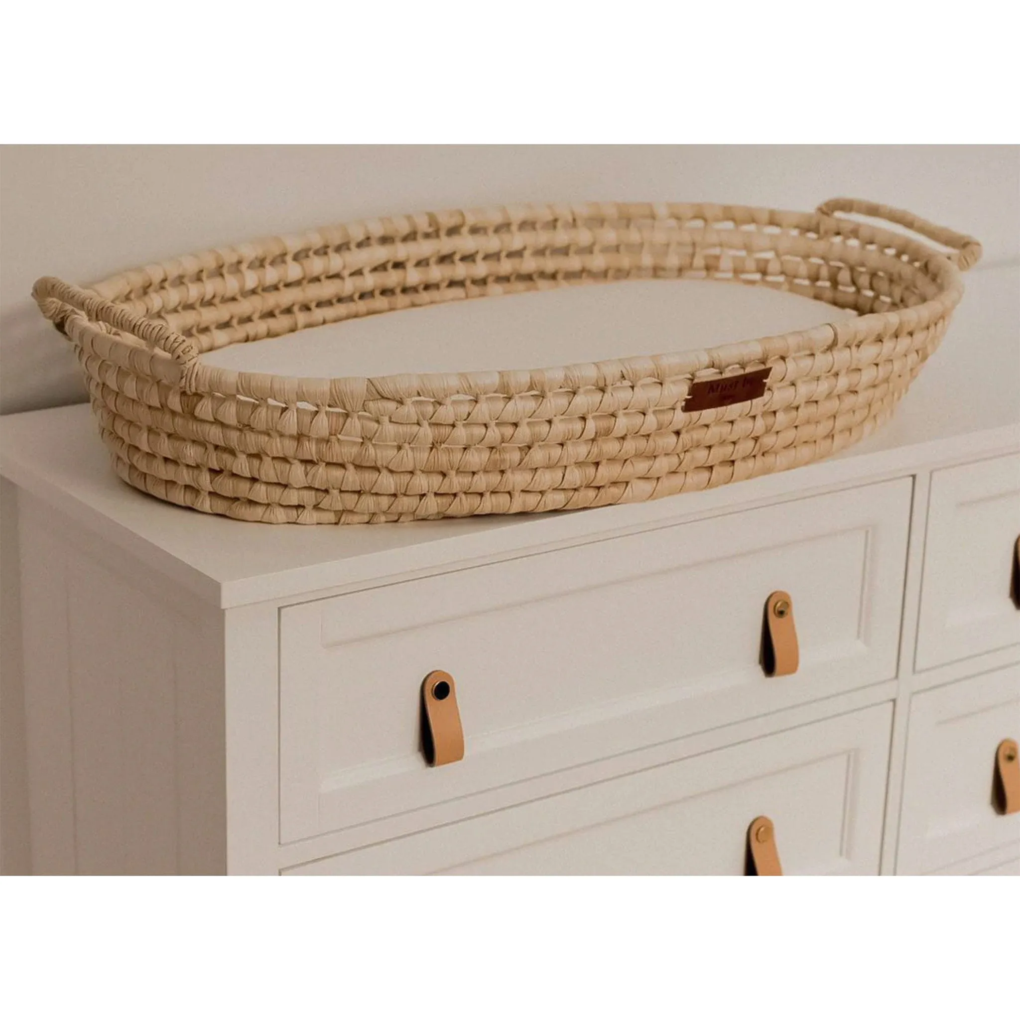 Must Be Baby Changing Rattan Basket with Mattress  - Clement