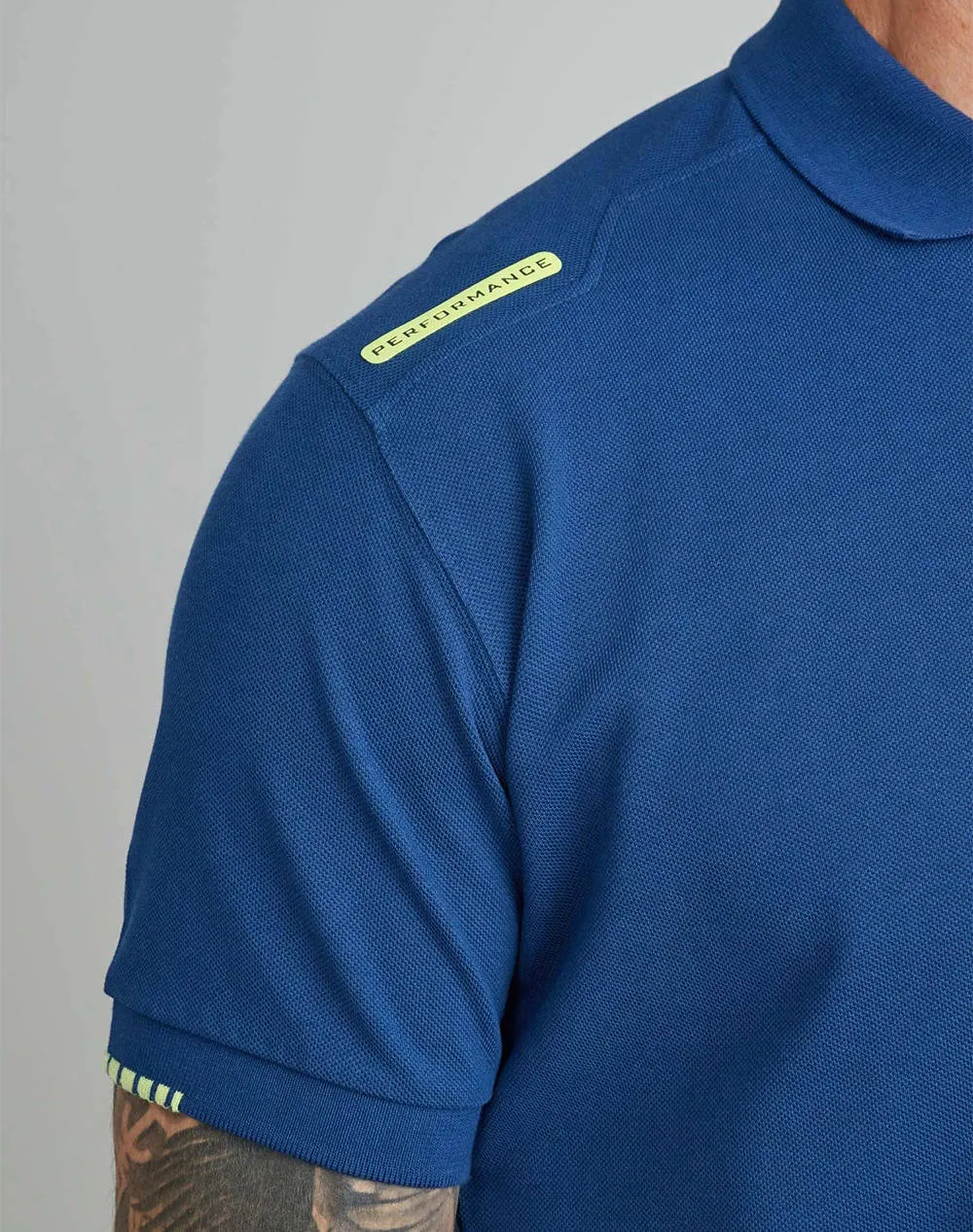 NAVY&GREEN POLO SHIRT