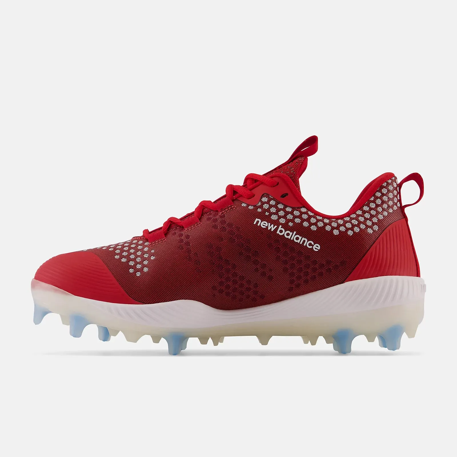 New Balance - FuelCell COMPv3 Red Hybrid Baseball Cleats (LCOMPTR3)