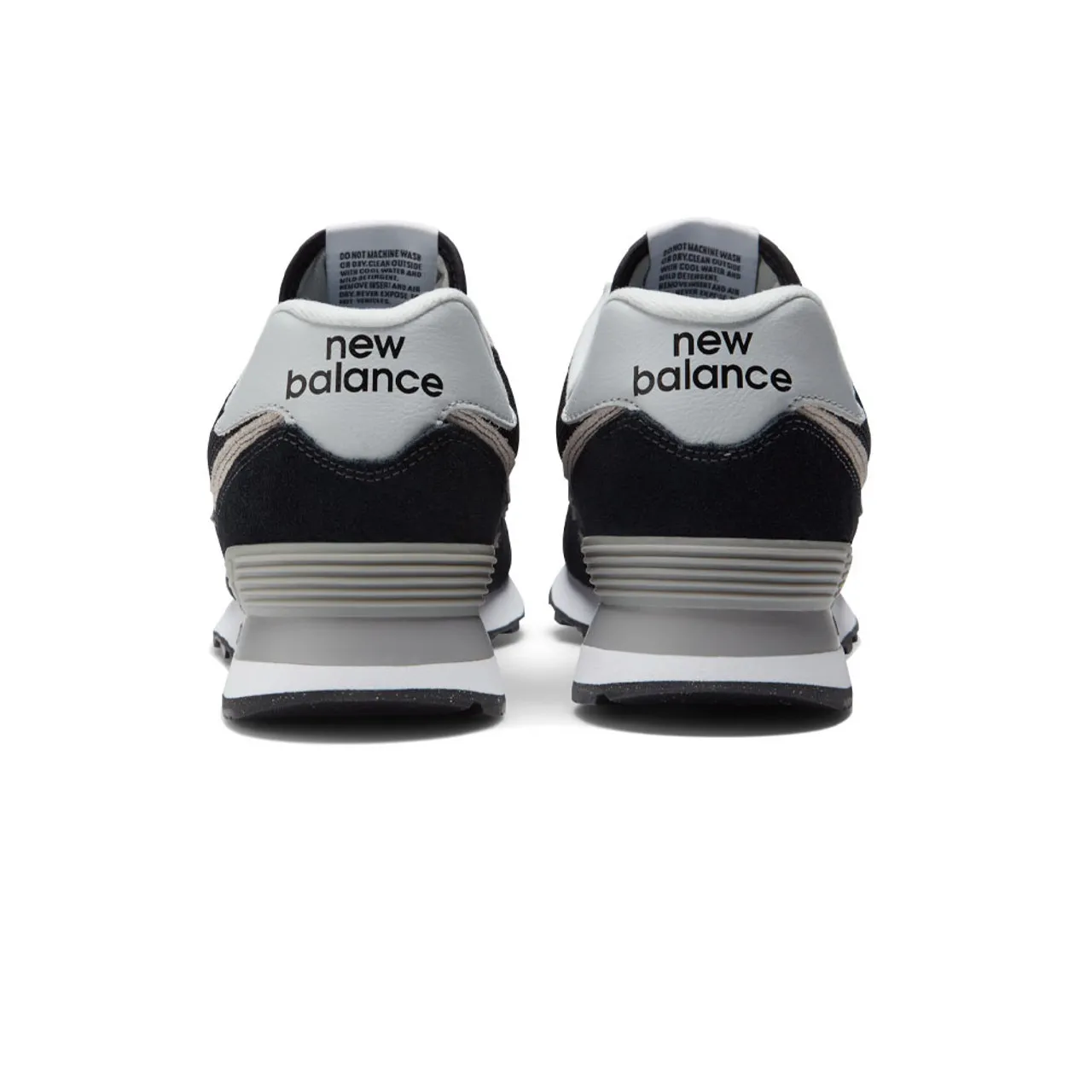 New Balance Men's 574 Core - Black with White